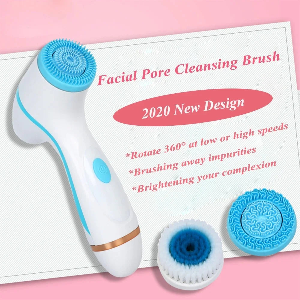 Facial Cleansing Brush Sonic Face Spin Brush