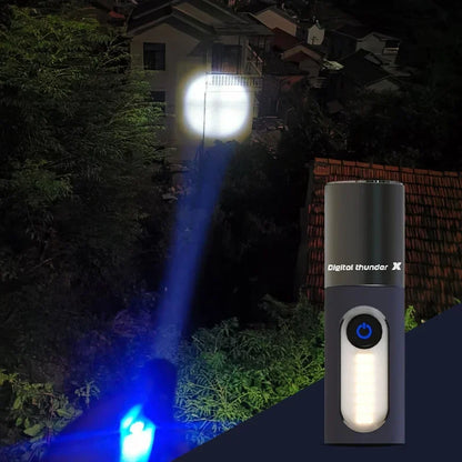 LED Rechargeable Tactical Laser Flashlight 2000 High Lumens