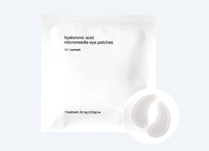 Hyaluronic Acid Microneedle Eye Patches