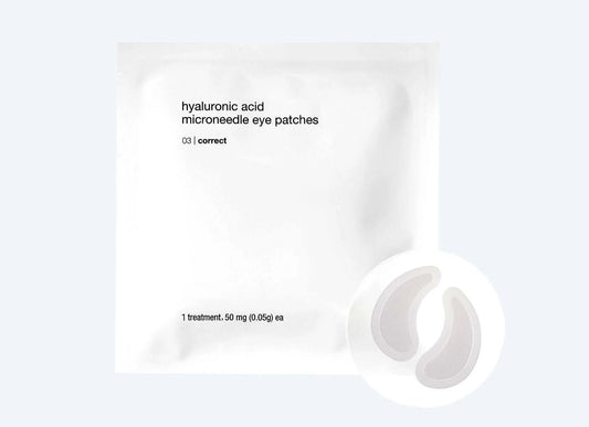 Hyaluronic Acid Microneedle Eye Patches