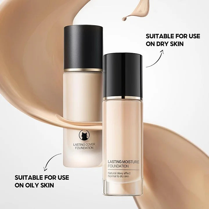 Long-Lasting Moisture Matte Liquid Face Foundation