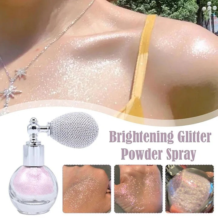 Glitter Spray Highlighter Powder